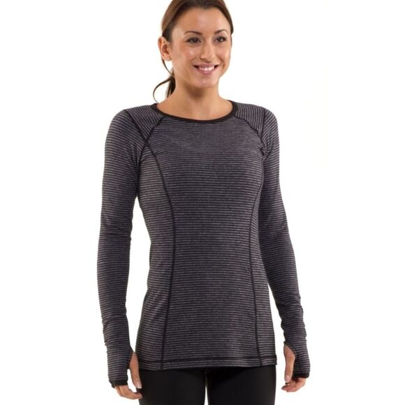 lululemon athletica Tops - Lululemon Run: Turn Around Long Sleeve size 8